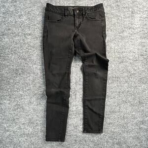 American Eagle Women’s US 6 Black Super Stretch Skinny Jegging Jeans